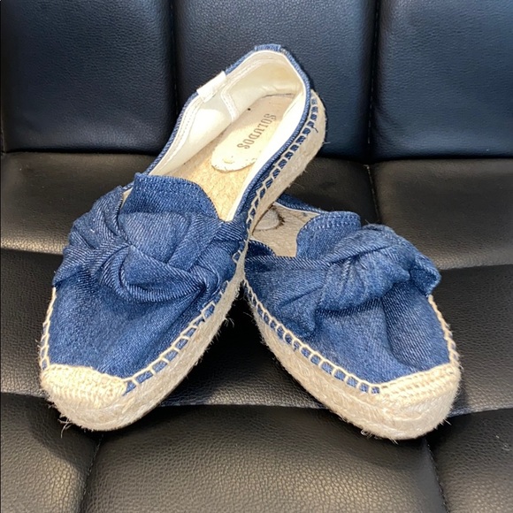 Cute Jean Soludos Espadrilles - Picture 1 of 4